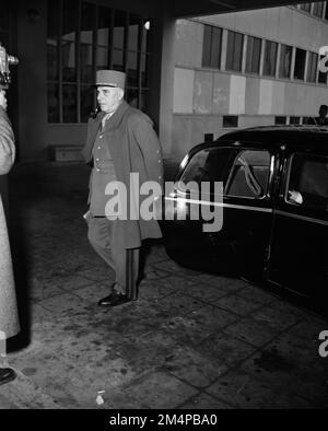 Session ministérielle de l'OTAN. Photographies des programmes du Plan Marshall, des pièces justificatives et du personnel Banque D'Images