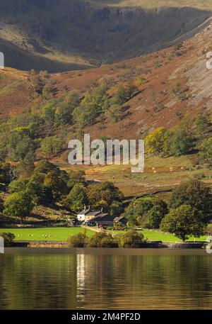 Glencoe Farm Ullswater Lake District Banque D'Images