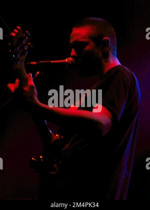 Le groupe de rock américain Reptar en concert Banque D'Images