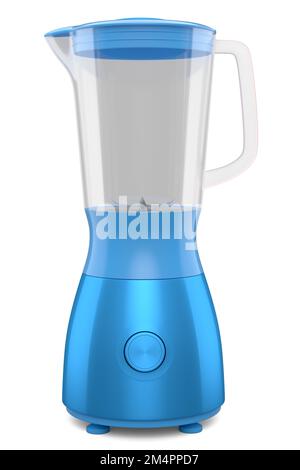 Mixeur électrique pour un smoothie sain isolé sur fond blanc. 3d rendu d'appareils de cuisine pour la cuisson Banque D'Images