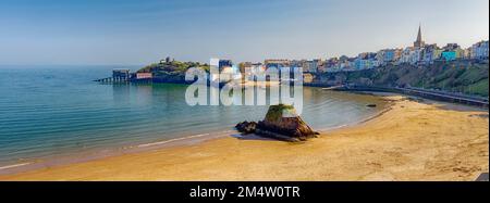 Tenby Beach Pembrokeshire sud du pays de Galles Banque D'Images