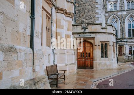 Windsor, Royaume-Uni, 22 décembre 2022 - Château de Windsor de l'extérieur Banque D'Images