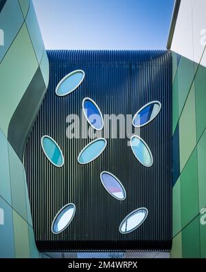 Perth, WA, Australie - Ecole de Kurongkurl Katitjin pour Edith Cowan Univerity par JCY Architects Banque D'Images