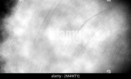 Vintage lumière vieilli vieux photo poussière, taches, rayures et film grain texture de fond recouvrement avec bordure de vignette. Sale grunge noir a Banque D'Images