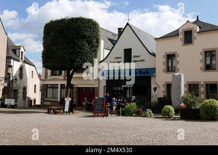 La Ferte-Bernard, Vieille ville, Morbihan, Bretagne, Bretagne, France, Europe Banque D'Images