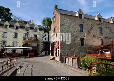 La Ferte-Bernard, la Sarah B, Théâtre, Vieille ville, Morbihan, Bretagne, Bretagne, France, Europe Banque D'Images