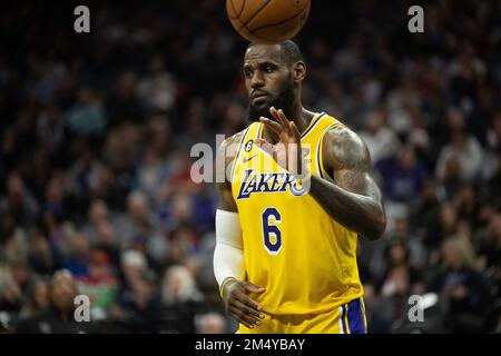 Sacramento, Californie, États-Unis. 21st décembre 2022. Dans la deuxième moitié lors d'un match au Golden 1 Centre à Sacramento, le mercredi 21 décembre 2022. (Image de crédit : © Paul Kitagaki Jr./ZUMA Press Wire) Banque D'Images