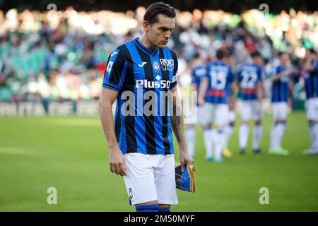 Séville, Espagne. 23rd décembre 2022. Rafael Toloi (2) d'Atalanta vu pendant le football ami entre Real Betis et Atalanta à l'Estadio Benito Villamarin à Séville. (Crédit photo : Gonzales photo/Alamy Live News Banque D'Images