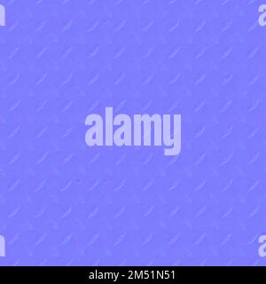 Texture normale de la carte acier métal, cartographie normale Banque D'Images