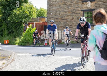 Ironman UK course cycliste sur route à Bolton Greater Manchester 2022 Banque D'Images