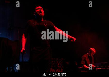 Bologne, Italie. 31st octobre 2022. BOLOGNE, ITALIE - OCTOBRE 21 : James Graham du Twilight Sad se produit à l'Unipol Arena Casalecchio di Reno sur 31 octobre 2022 à Bologne, Italie. (Photo de Roberto Finizio/NurPhoto) Credit: NurPhoto/Alay Live News Banque D'Images