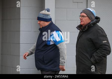 Preston, Royaume-Uni. 26th décembre 2022. Les fans de Huddersfield Town arrivent devant le match de championnat de Sky Bet Preston North End vs Huddersfield Town à Deepdale, Preston, Royaume-Uni, 26th décembre 2022 (photo de Gareth Evans/News Images) à Preston, Royaume-Uni, le 12/26/2022. (Photo de Gareth Evans/News Images/Sipa USA) Credit: SIPA USA/Alay Live News Banque D'Images