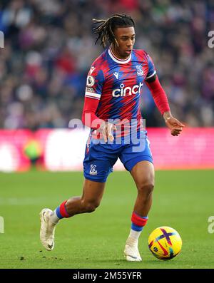 Michael Olise du Crystal Palace en action pendant le match de la Premier League à Selhurst Park, Londres. Date de la photo: Lundi 26 décembre 2022. Banque D'Images