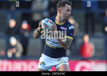 Leeds, Royaume-Uni. 26th décembre 2022. Headingley Stadium, St MichaelÕs Lane, Leeds, West Yorkshire, 26th décembre 2022 The Wetherby Whaler festive Challenge, Leeds Rhinos v Wakefield Trinity Richie Myler of Leeds Rhinos crédit: Touchlinepics/Alay Live News Banque D'Images