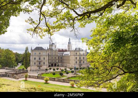 Coburg, Allemagne - 16 septembre 2022: Palce d'Ehrenburg dans l'ancienne ville de Coburg en haute-Franconie, Bavière en Allemagne Banque D'Images