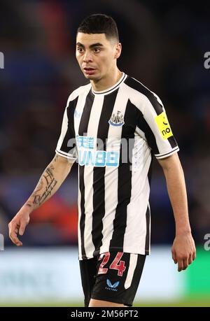 Leicester, Angleterre, le 26th décembre 2022. Miguel Almiron de Newcastle United lors du match de la Premier League au King Power Stadium de Leicester. Crédit photo à lire: Darren Staples / Sportimage crédit: Sportimage / Alay Live News Banque D'Images