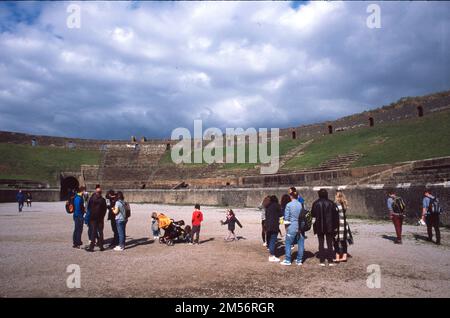 Anfiteatro romano di Pompei Banque D'Images