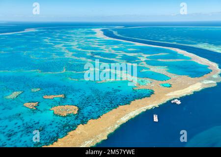 Îles Whitsunday. Grande barrière de corail. Queensland. Australie Banque D'Images