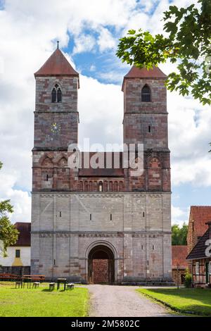 Kloster Vessra, Allemagne - 16 septembre 2022 : Abbaye de Vessra à Kloster Vessra, Thuringe en Allemagne Banque D'Images