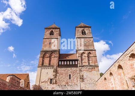 Kloster Vessra, Allemagne - 16 septembre 2022 : Abbaye de Vessra à Kloster Vessra, Thuringe en Allemagne Banque D'Images