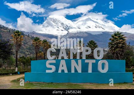 Parc national de Huascaran à Yungay, Pérou Banque D'Images