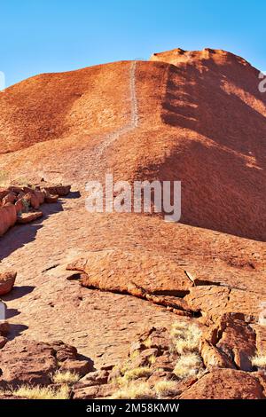 Uluru Ayers Rock. Territoire du Nord. Australie Banque D'Images