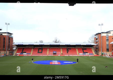 Londres, Royaume-Uni. 27th décembre 2022. Londres, Royaume-Uni. 27th décembre 2022. Vue générale du stand de la famille du Nord lors du match EFL Sky Bet League 2 entre Leyton Orient et Stevenage au Matchroom Stadium, Londres, Angleterre, le 27 décembre 2022. Photo de Carlton Myrie. Utilisation éditoriale uniquement, licence requise pour une utilisation commerciale. Aucune utilisation dans les Paris, les jeux ou les publications d'un seul club/ligue/joueur. Crédit : UK Sports pics Ltd/Alay Live News Banque D'Images