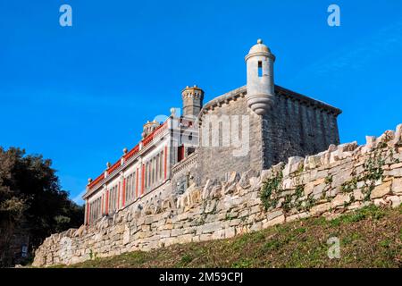 Angleterre, Dorset, Swanage, Durlston Head Country Park, château de Durlston *** Légende locale *** Royaume-Uni,Grande-Bretagne,Angleterre,Angleterre,Anglais,B Banque D'Images