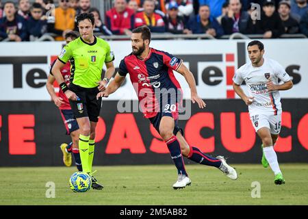 Cagliari, Italie. 26th décembre 2022. Leonardo Pavoletti de Cagliari Calcio pendant Cagliari vs Cosenza, match de football italien série B à Cagliari, Italie, 26 décembre 2022 crédit: Agence de photo indépendante/Alamy Live News Banque D'Images