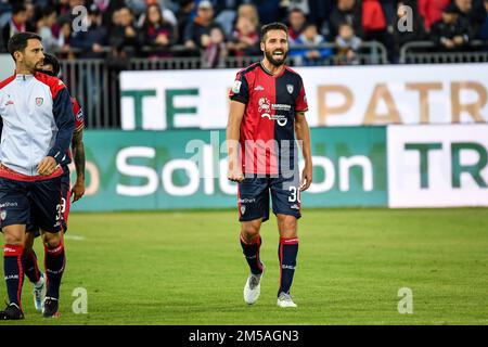 Cagliari, Italie. 26th décembre 2022. Leonardo Pavoletti de Cagliari Calcio pendant Cagliari vs Cosenza, match de football italien série B à Cagliari, Italie, 26 décembre 2022 crédit: Agence de photo indépendante/Alamy Live News Banque D'Images