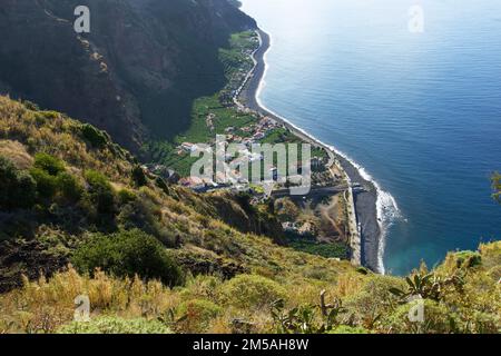 Paysage de l'île de Madère, Portugal Banque D'Images