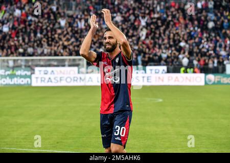 Cagliari, Italie. 26th décembre 2022. Leonardo Pavoletti de Cagliari Calcio pendant Cagliari vs Cosenza, match de football italien série B à Cagliari, Italie, 26 décembre 2022 crédit: Agence de photo indépendante/Alamy Live News Banque D'Images