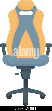 Vecteur de dessin animé d'icône de chaise. Siège de jeu. Réception Illustration de Vecteur