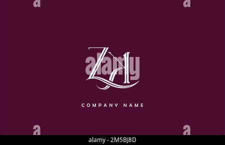 ZK, KZ lettres abstraites logo Monogramme Illustration de Vecteur