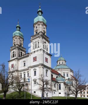 Église Saint-Laurent Basilique de Lorenz Kempten Allemagne Banque D'Images