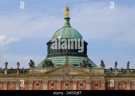 Université de Potsdam, Campus Nouveau Palais, Parc Sanssouci Banque D'Images