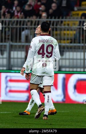 Monza, Italie. 28th décembre 2022. Torino FC fêtez un but lors du match amical entre AC Monza et Torino FC au stade U-Power. (Note finale; AC Monza 1:4 Torino FC) crédit: SOPA Images Limited/Alay Live News Banque D'Images