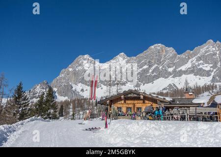 Brandalm, Ramsau am Dachstein, Styrie, Autriche Banque D'Images