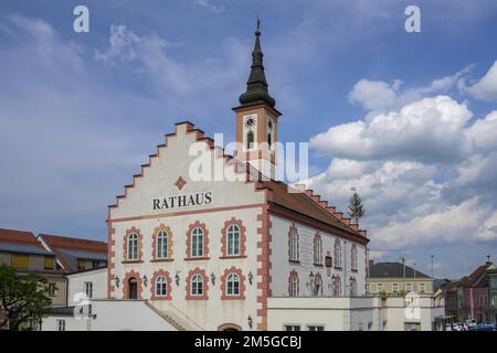 Hôtel de ville de Waidhofen an der Thaya, Basse-Autriche, Autriche Banque D'Images