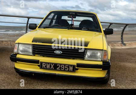 Escort Ford RS1600i. Blackpool Ford Day 2022. Banque D'Images