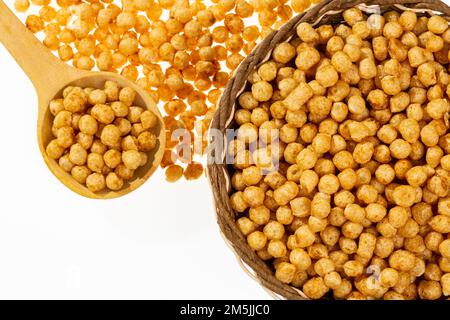 Quinoa au Chenopodium - graines de quinoa biologique caramélisées Banque D'Images