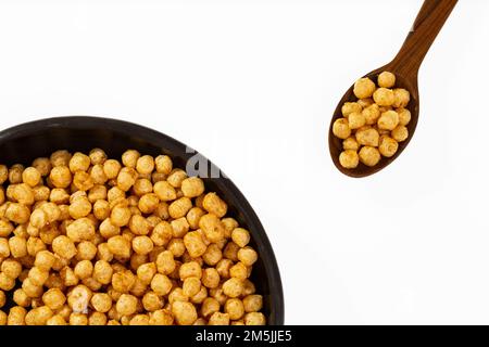 Quinoa au Chenopodium - graines de quinoa biologique caramélisées Banque D'Images