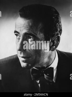 Photo portrait de Humphrey Bogart, star hollywoodienne, vers 1950 Banque D'Images