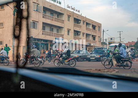 Bamako capitale du Mali Banque D'Images