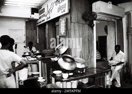 Restaurant Karim à Old Delhi, Inde. Banque D'Images