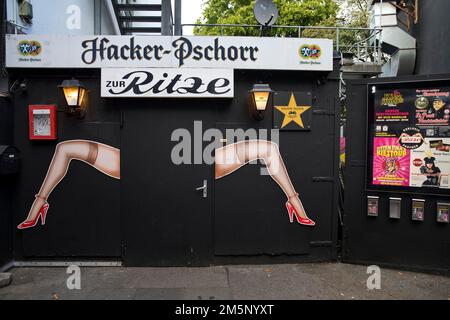 Zur Ritze, pub culte de Hambourg, Reeperbahn, St. Pauli, Hambourg, Allemagne Banque D'Images