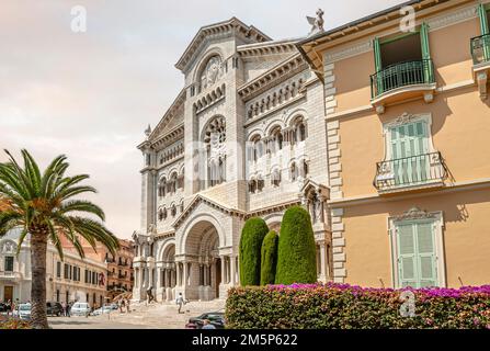 Cathédrale Saint-Nicolas, également connue sous le nom de Cathédrale de Monaco (Cathédrale de Monaco) Banque D'Images