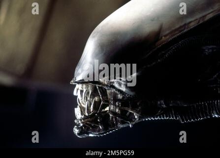 Alien Alien Monster JAWS Banque D'Images