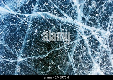 Texture de glace Banque D'Images