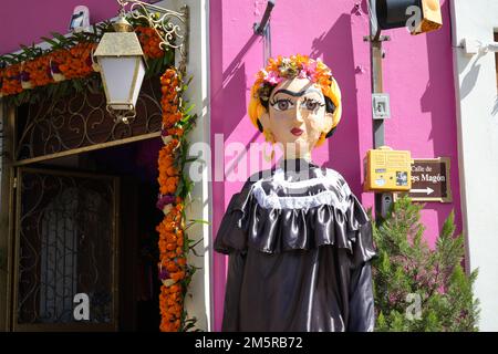 Célébration des décès à Oaxaca. Couleurs et saveurs d'Oaxaca. Banque D'Images